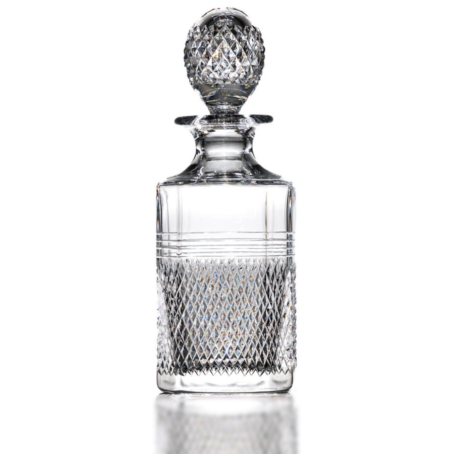 Drinkware Four Rings | Four Rings - Square Liqueur Decanter