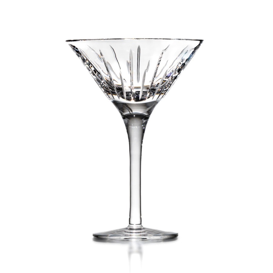 Drinkware Clear u0026 Grey | Clear And Grey - Martini Glass