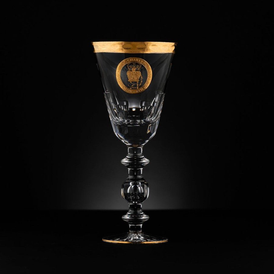 Drinkware Coronation | King Charles Iii Coronation Crystal Baluster