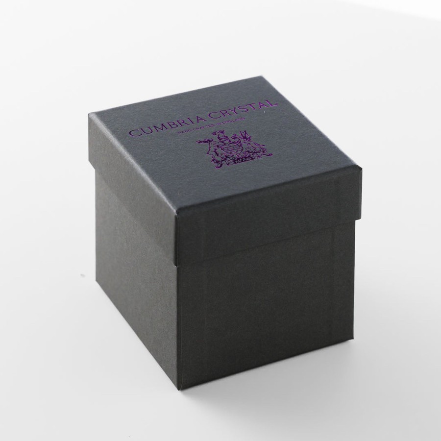 Giftware Packaging | Gift Box - Grey Branded Presentation Box For Baubles & Small Items