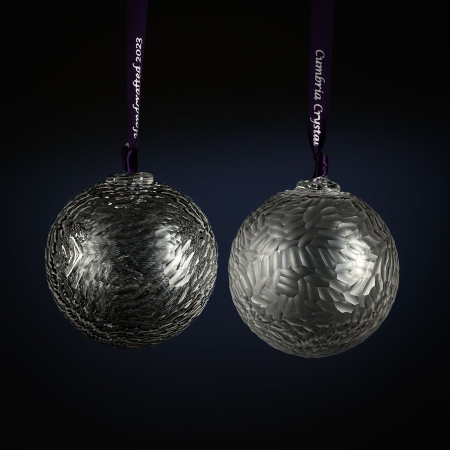 Giftware Bauble | Christmas 2023 Crystal Baubles - Limited Edition Batutto Collection (50 Pairs Available)